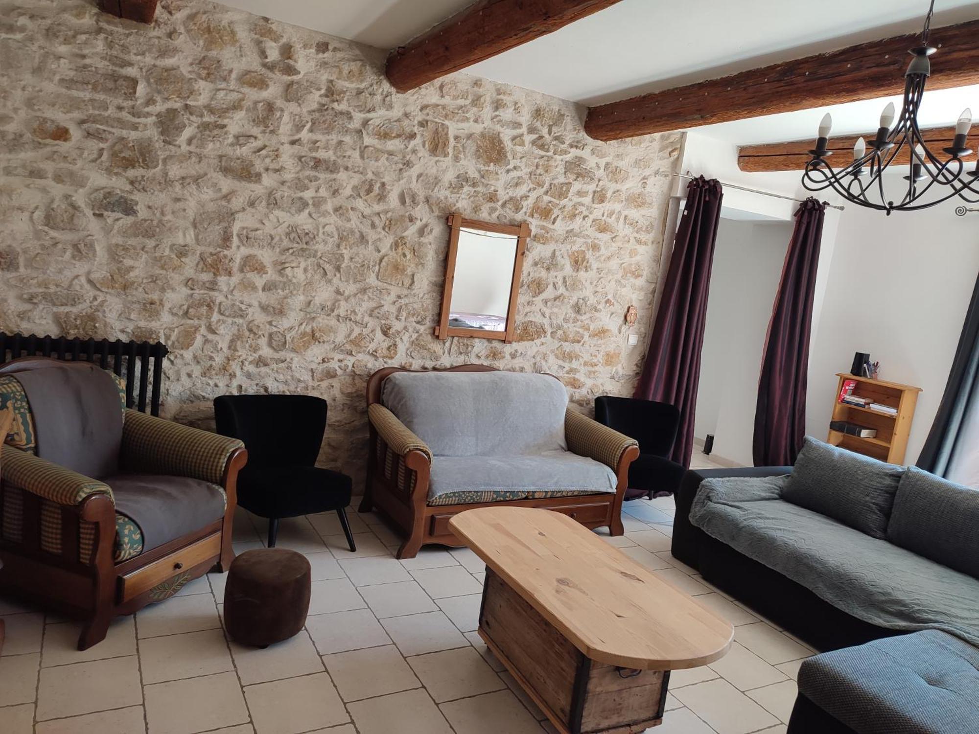Maison De Village En Duo Avec 150M2 Au Rdc Et La Suite Parentale Ou En Famille Avec 4 Chambres 250M2 Interieur Montfaucon  Kültér fotó